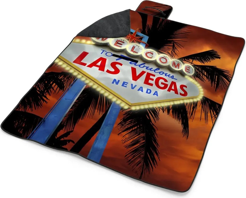 Sablio Plážová deka Fabulous Las Vegas: 200x140 cm