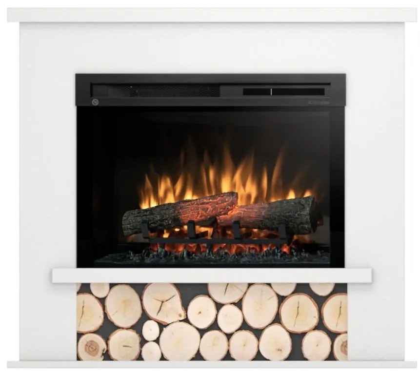 Elektrický krb Tula 26 biely mat