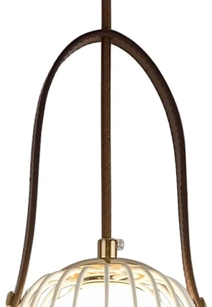 Klausen 111098 - Nástenná lampa MEMORY 1xG9/4W/230V biela/hnedá