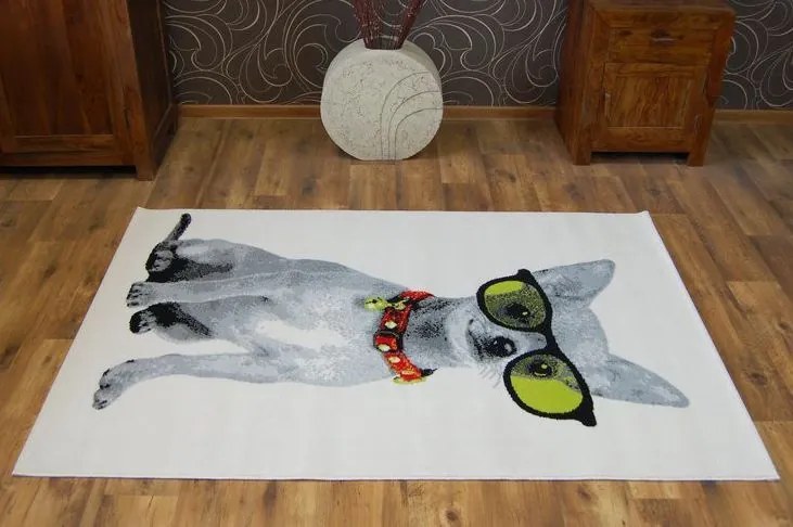 MAXMAX Detský koberec CRAZY DOG
