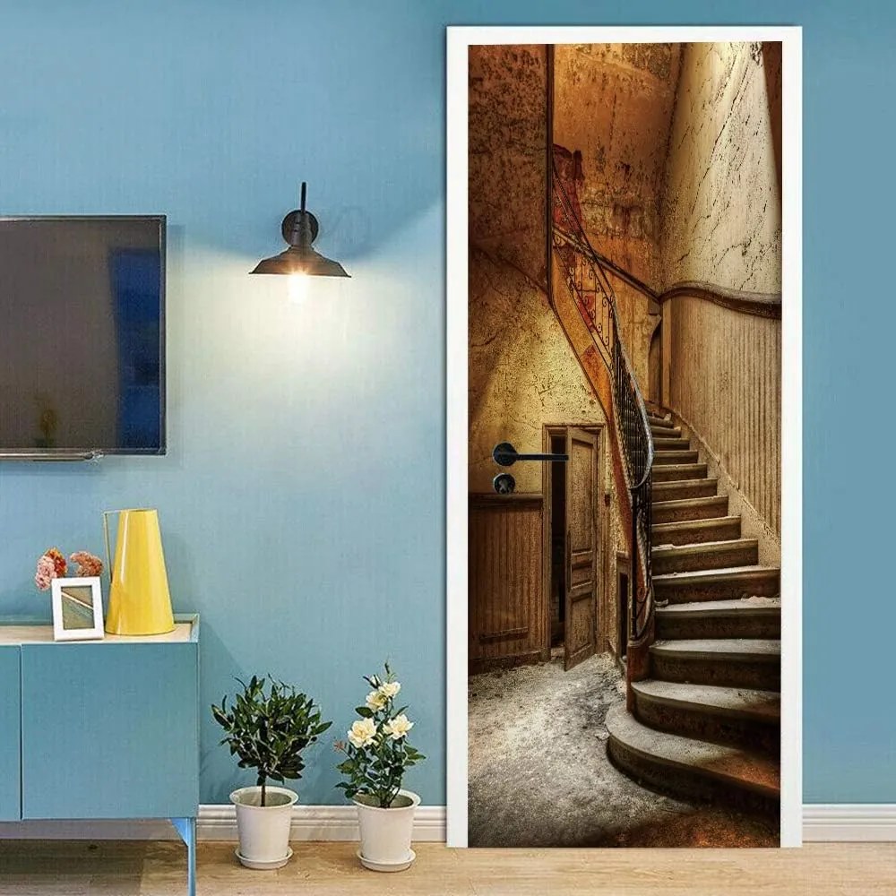 Fototapeta na dvere MONAMOUR STAIRS 86x200 cm