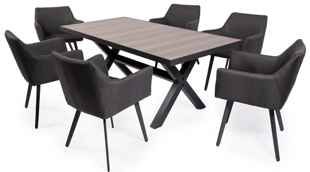 Záhradná jedálenská súprava SAREGO LUKA 180