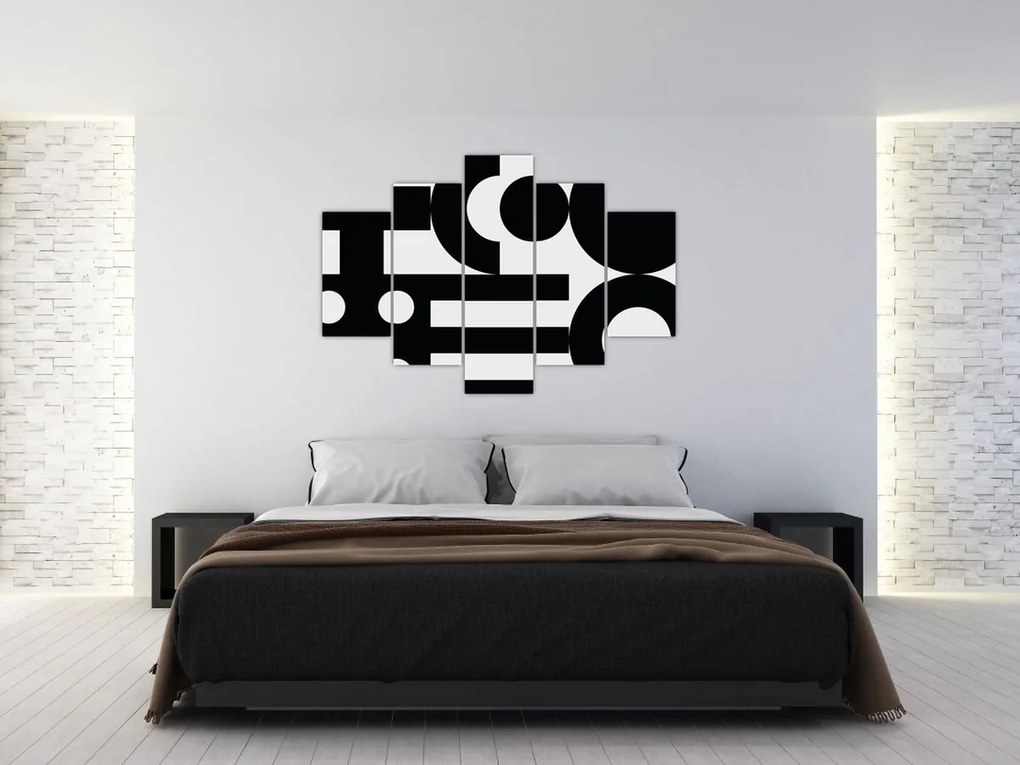 Obraz - Geometrická abstrakcia N⁰3 (150x105 cm)