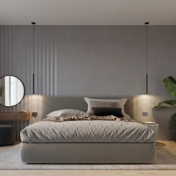 Sollux SL.0471 - Luster na lanku PASTELO 3P 3xG9/8W/230V čierna