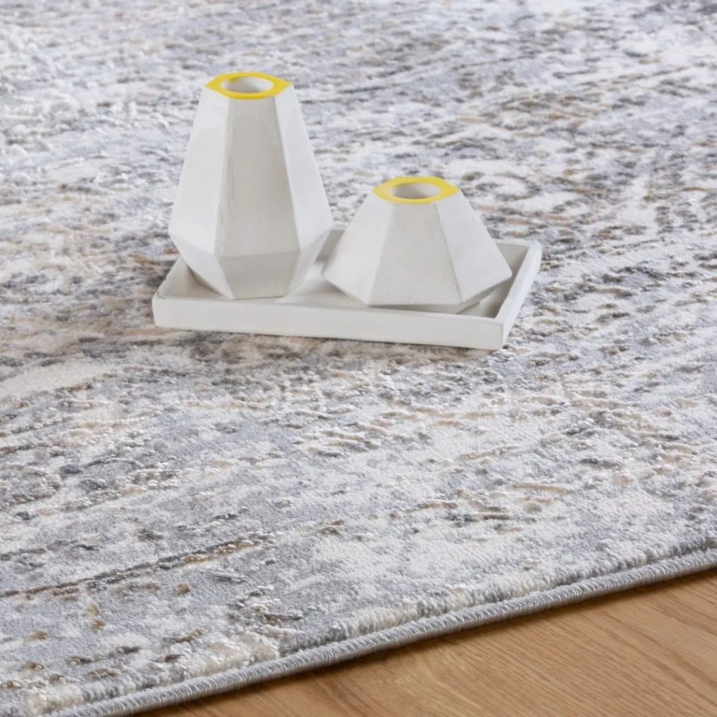 Obsession, Kusový koberec Salsa 692 taupe, 200x290, šedá, kancelária