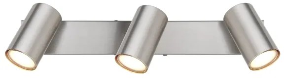 Globo 57911-3 - Bodové svietidlo ROBBY 3xGU10/25W/230V matný chróm