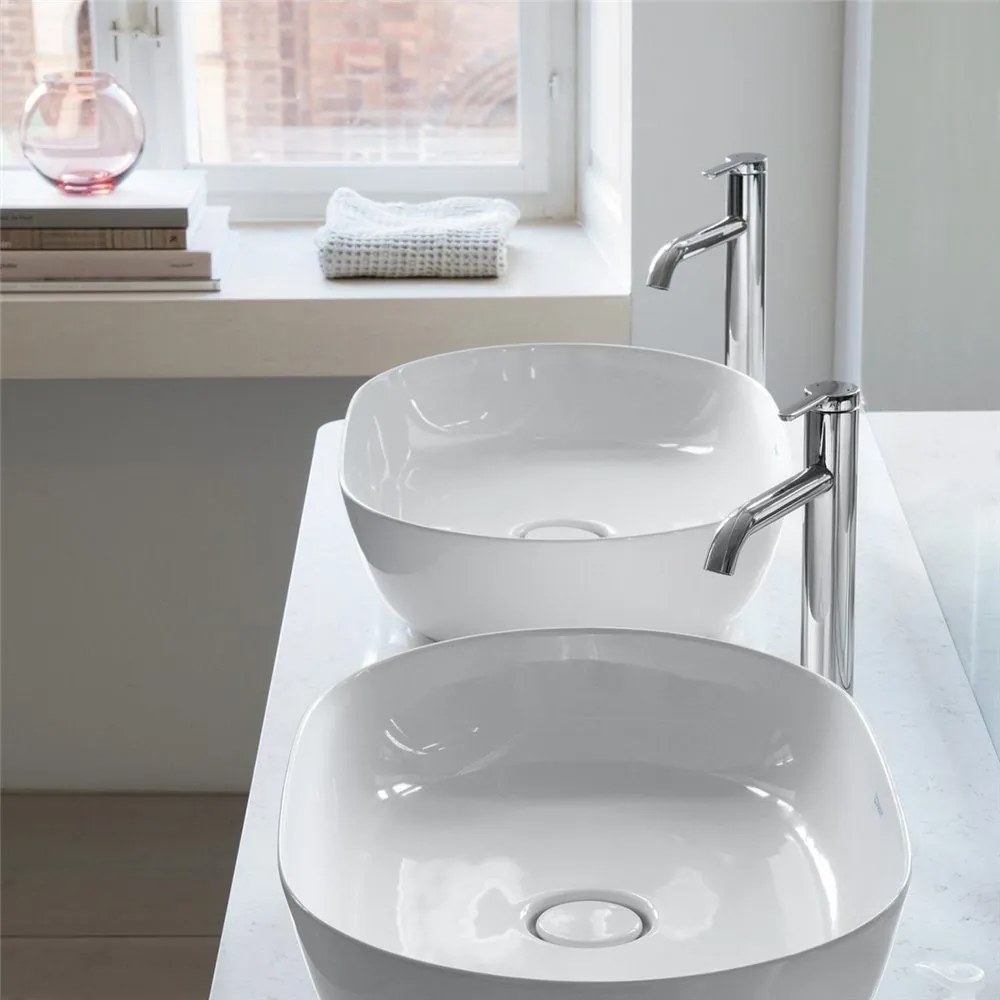 DURAVIT C.1 páková batéria pre umývadlové misy, bez odtokovej súpravy, výška výtoku 223 mm, chróm, C11040002010