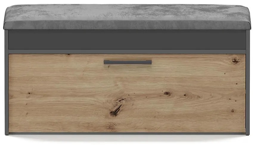 Skrinka na topánky Parma Antracit/Artisan