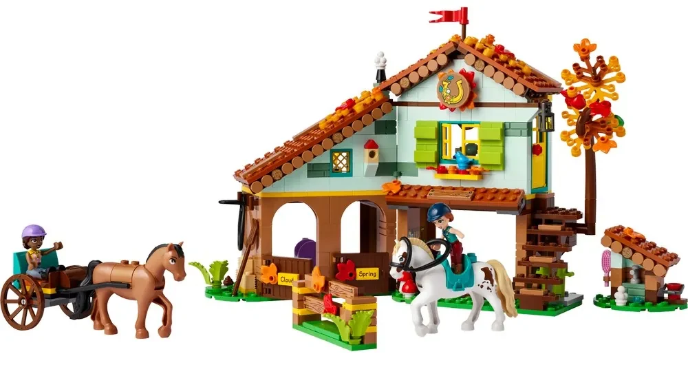LEGO Autumn a jej konská stajňa