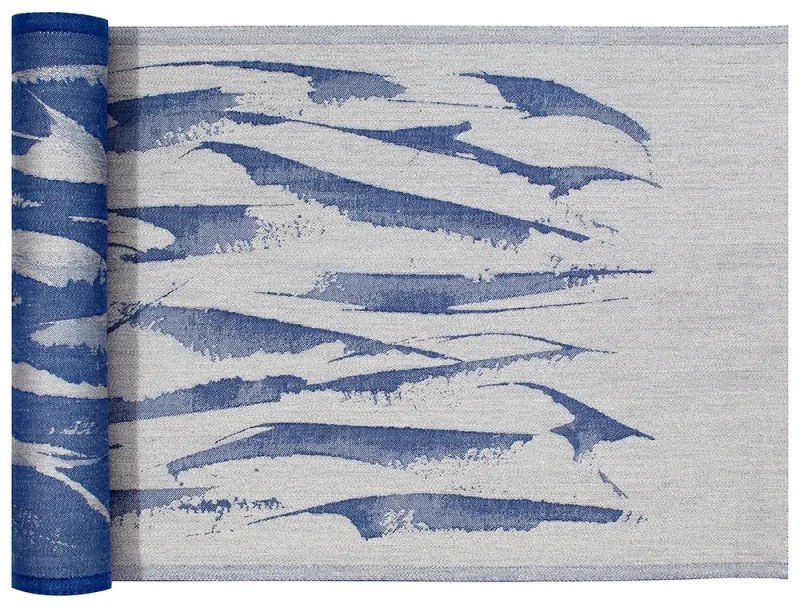 Podložka do sauny Aallokko 46x150, modrá