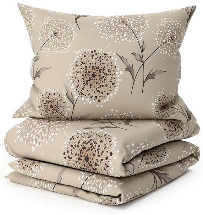 Bavlnené obliečky PAMPELINO béžové Rozmer obliečky: 70 x 90 cm | 140 x 220 cm