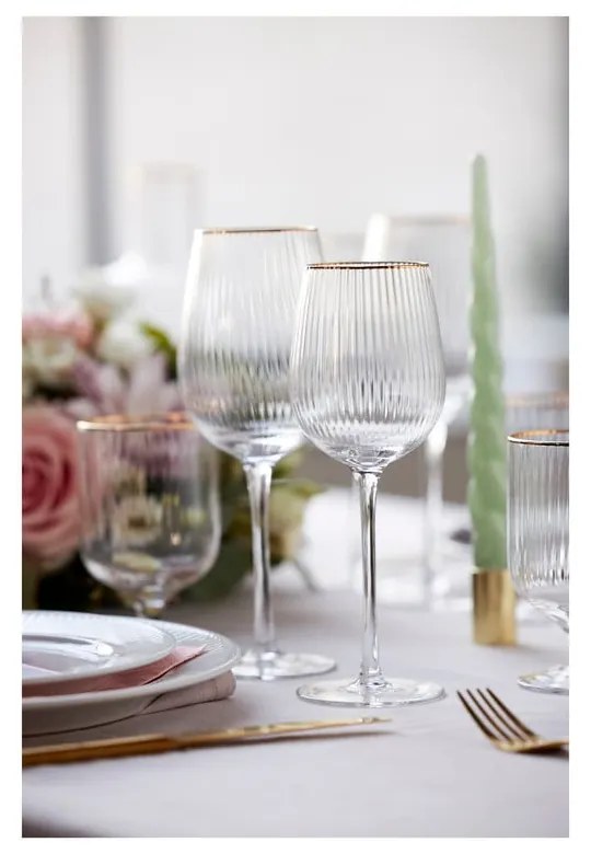 Poháre v súprave 4 ks na víno 300 ml Palermo – Lyngby Glas