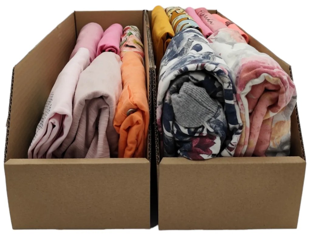 KARTON PAK Úložné boxy na oblečenie, organizéry do skrine EKO KARTON 15x54 cm