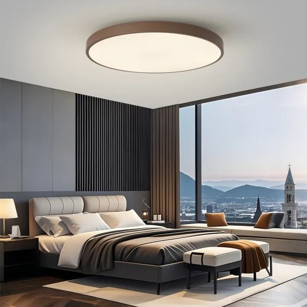 Brilagi-LED Stmievateľné svietidlo POOL SMART LED/128W/230V 100 cm Wi-Fi Tuya + diaľkový ovládač hnedá