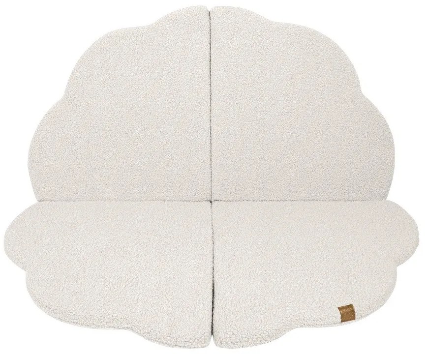 Krémová detská hracia podložka 160x160 cm – Meowbaby