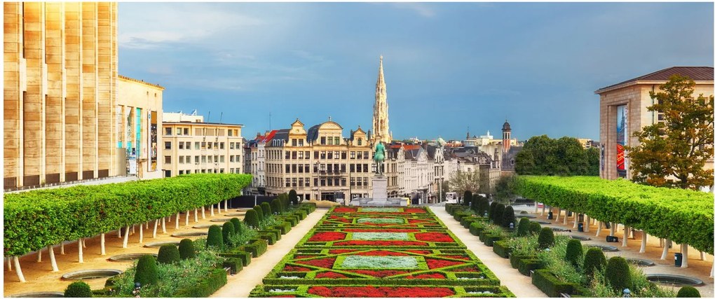 Obraz - Brusel (120x50 cm)