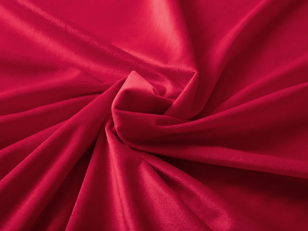 Biante Zamatová obliečka na vankúš SV-035 Malinovo červená 35 x 45 cm