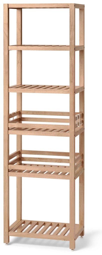 Regál z masívneho dreva