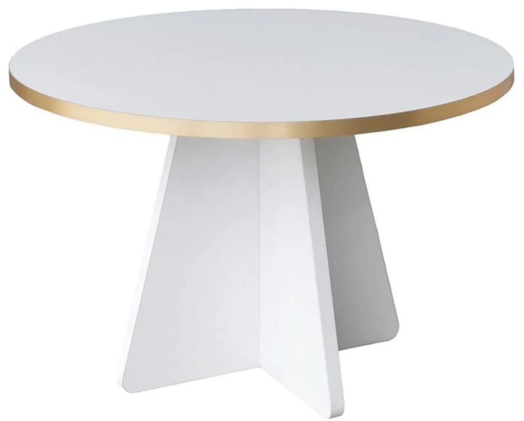Konferenčný stolík „Mushroom White", Ø 60, výš. 40 cm