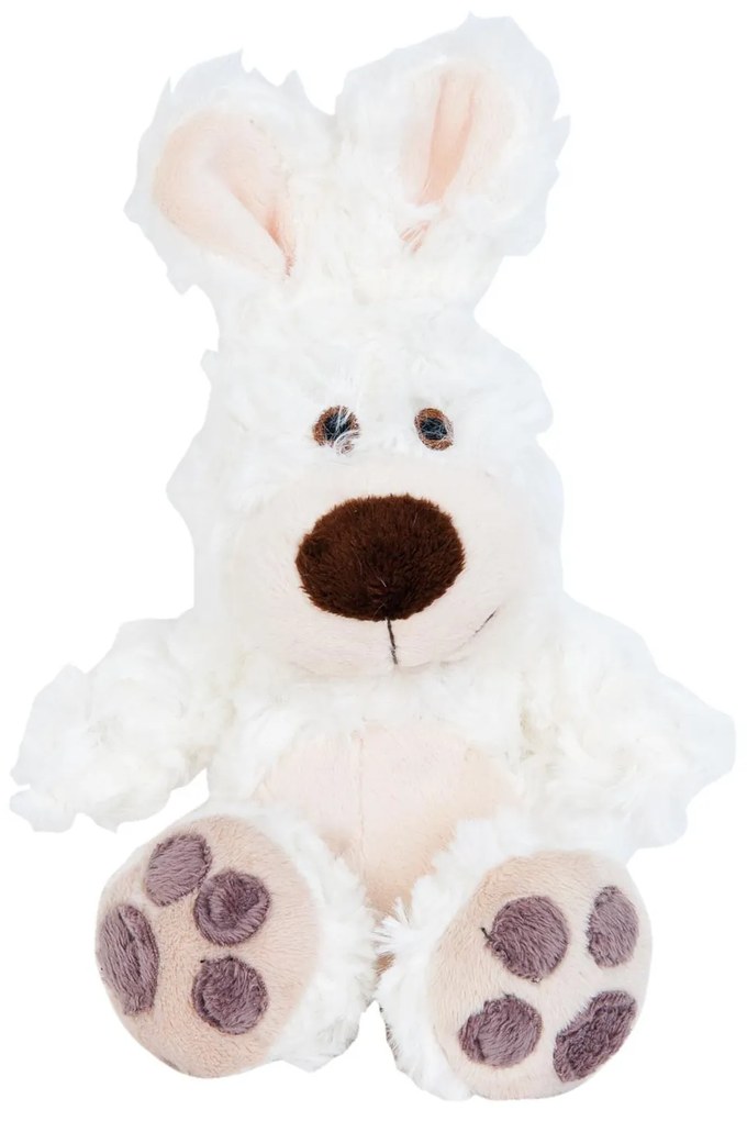 Biely plyšový zajačik - 15cm