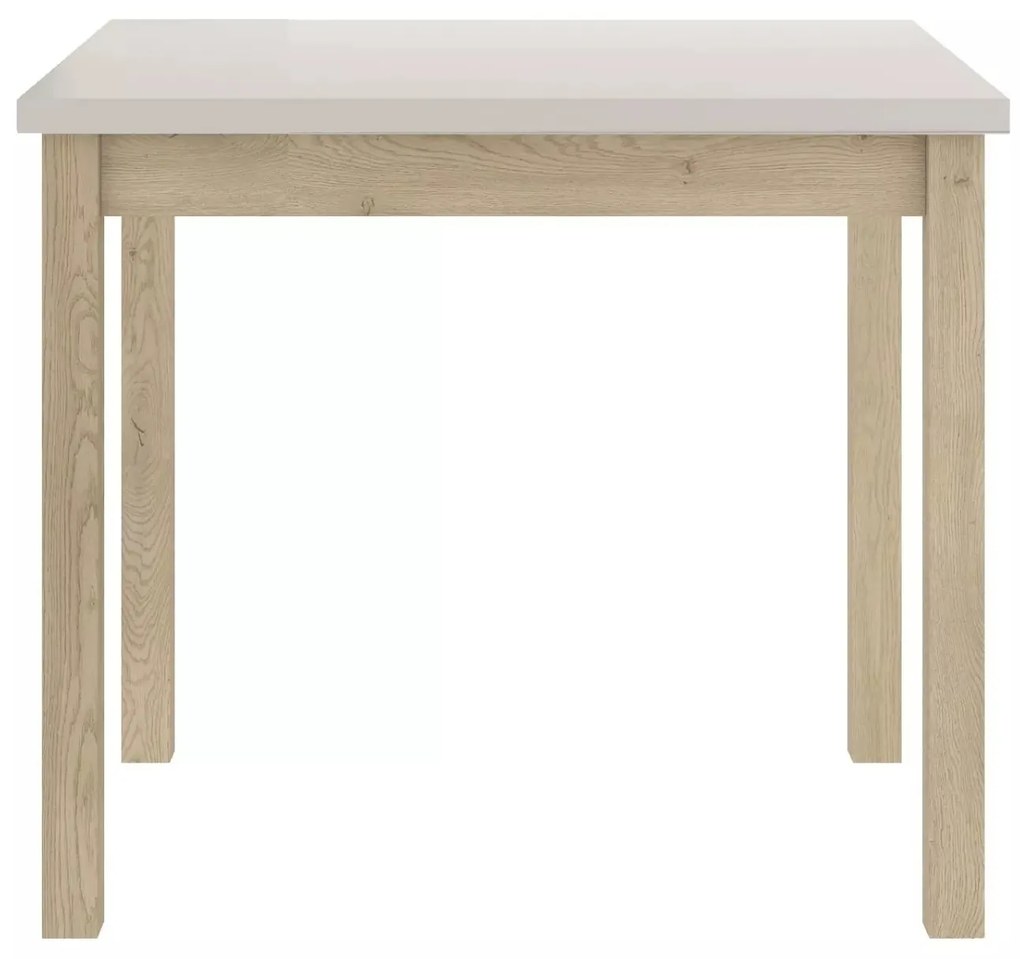 Jedálenský stôl Adam 80 cm kašmír/dub cremona torro