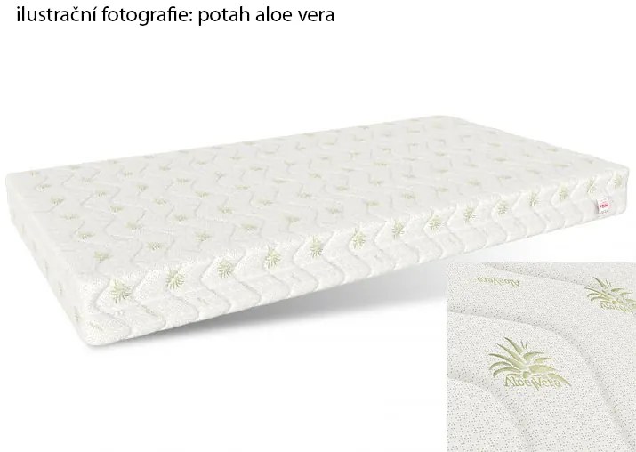 Detský latexový matrac UDINE 180x80x9 cm + poťah Aloe vera