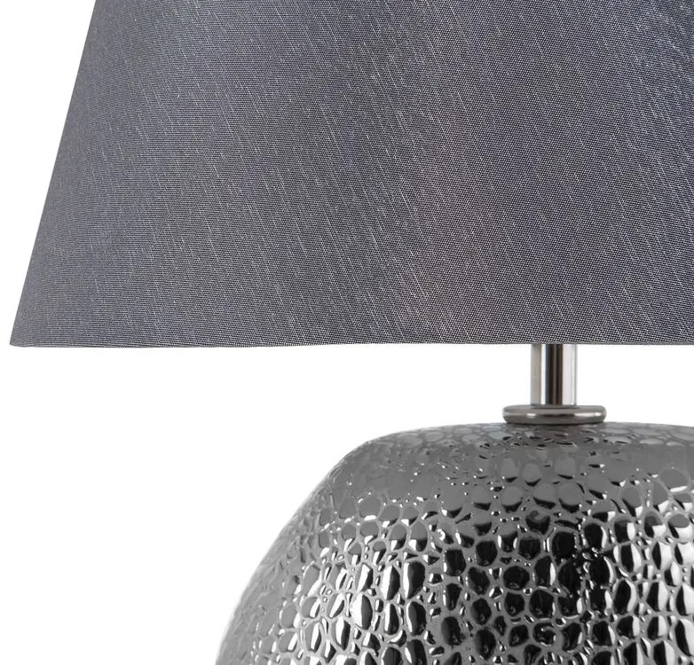 Strieborná stolná lampa ARGUN Beliani