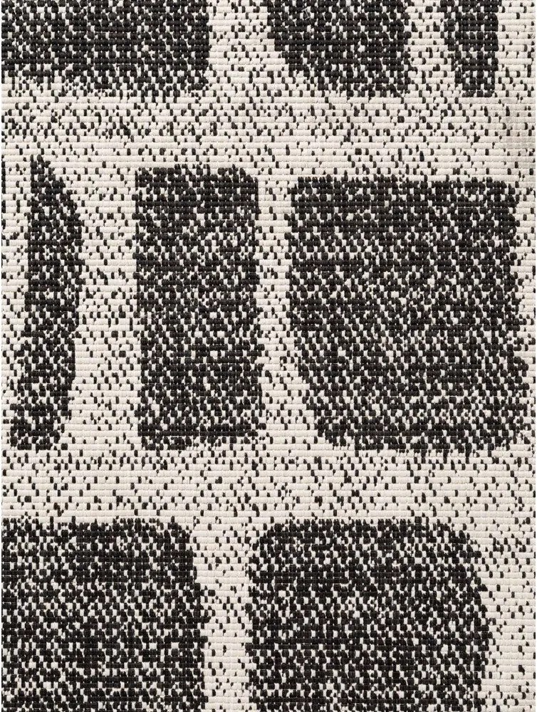 Čierny/krémovobiely vnútorný a vonkajší koberec 160x230 cm Haringey Ruskin – Ted Baker