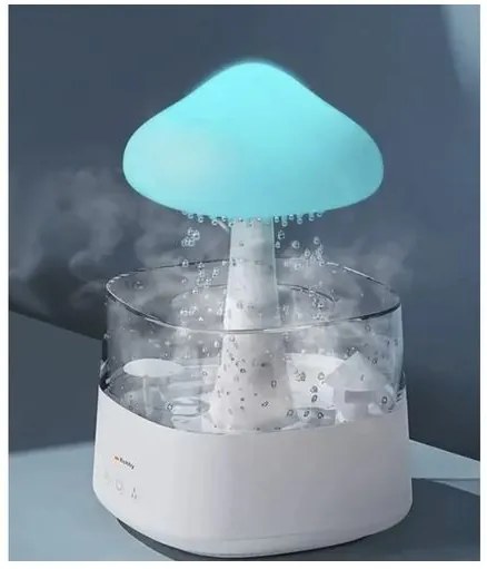 Bestent Zvlhčovač vzduchu LED lampa Dažďové kvapky