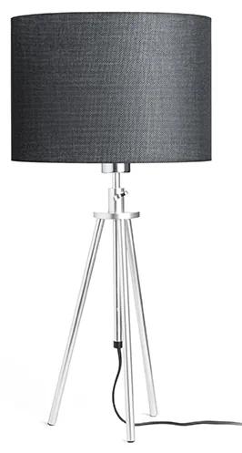 RENDL R12488 GARDETTE stolná lampa, dekoratívne čierna hliník