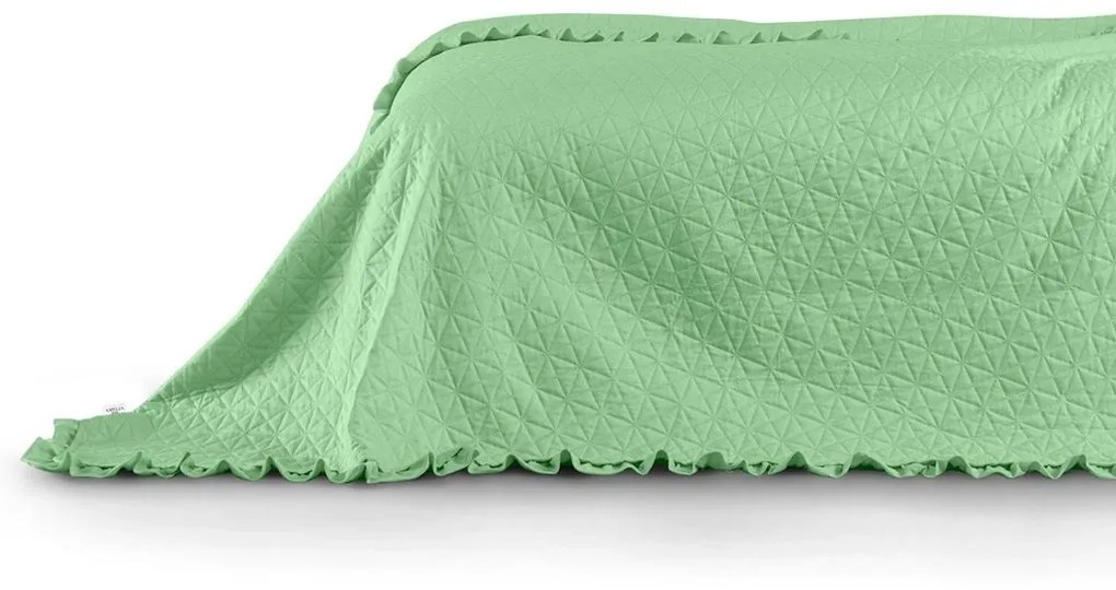 Prehoz na posteľ AmeliaHome Tilia mätový, velikost 170x270