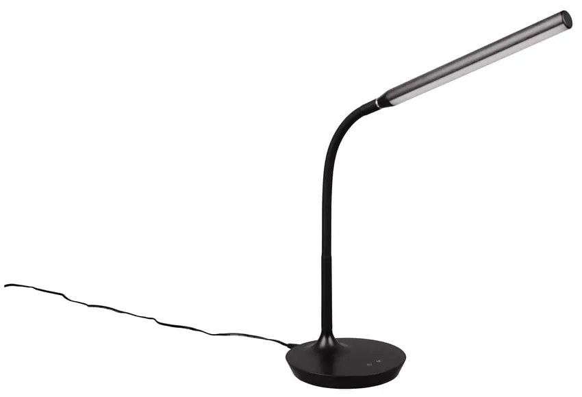 Čierna LED stolová lampa (výška 38 cm) Toro – Trio