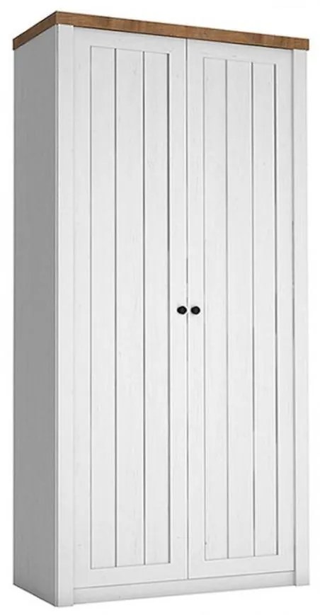 Skriňa Prowansja S2D borovica andersen/dub lefkas