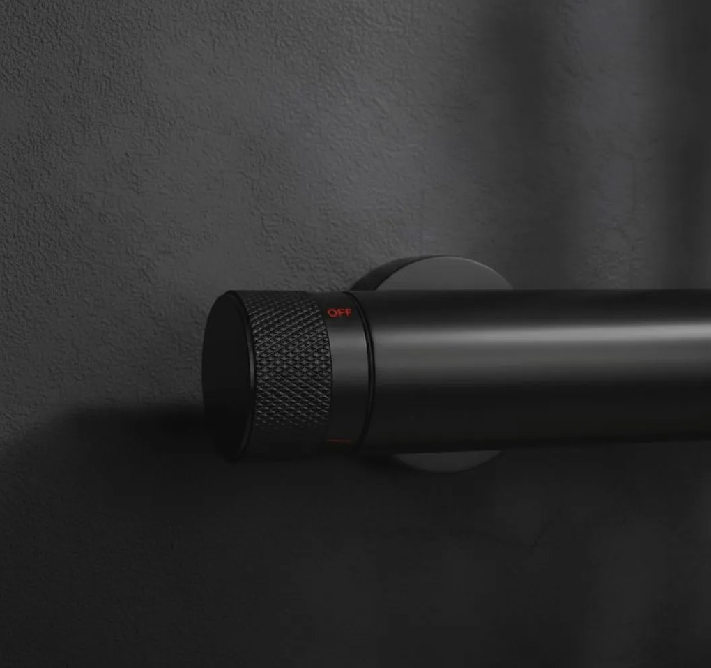 Rea RIVO, sprchová súprava s pákovou batériou, čierna matná, REA-P6623