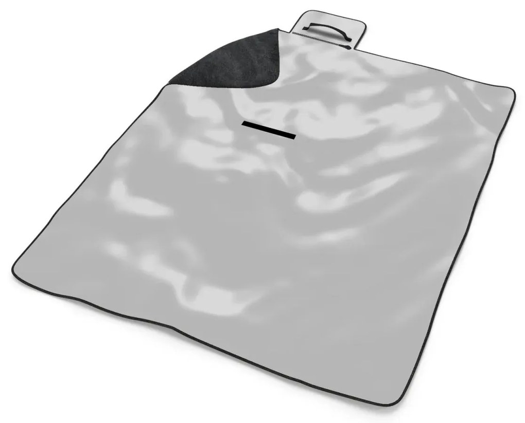 Sablio Plážová deka Šedá: 200x140 cm