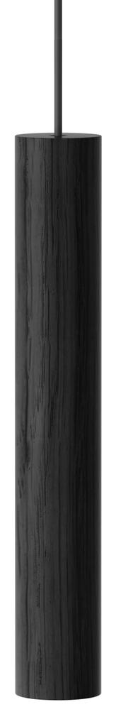 CHIMES | drevené dizajnové svietidlo Farba: Čierna