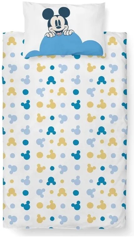 Obliečky do postieľky Mickey Mouse si Najlepší  100x135/40x60 cm