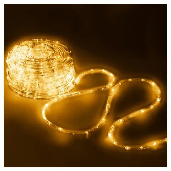 SPRINGOS LED svetelná hadica - 20m, 480LED, 8 funkcií, IP44, teplá biela