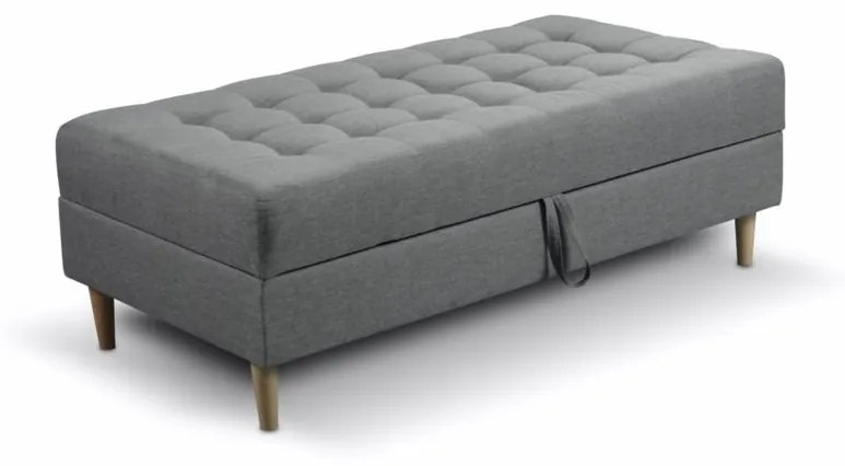 Furniture Sobczak Rohová sedacia súprava Pires s taburetom