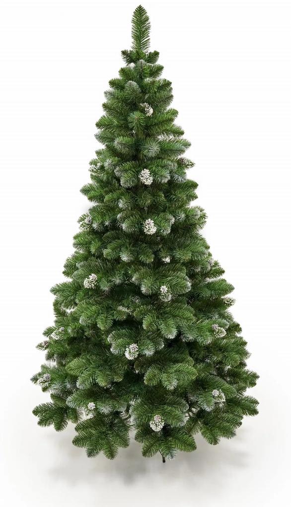 Umelý vianočný stromček s efektom mrazu PREMIUM | 1.9m