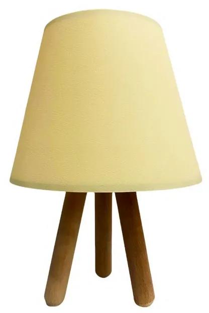 Stolová lampa Aydos II krémová