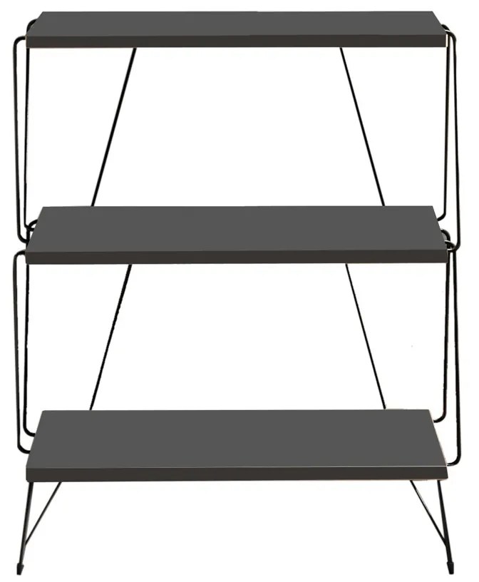 Skladací stôl Lazandos Anthracite