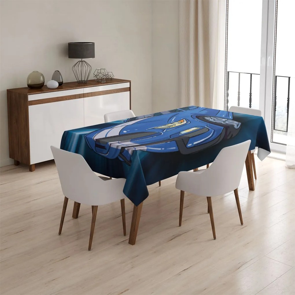 Sablio Obrus Mustang Modré pozadie - 130x130 cm