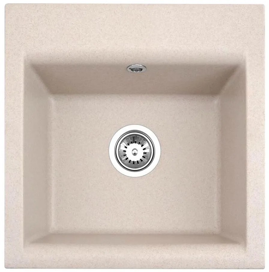 ALVEUS 1149111 - Kuchynský drez GEM 50x50 cm granit/béžová