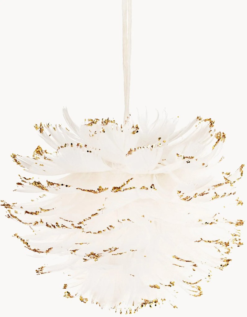 Vianočné ozdoby Feather, 4 ks