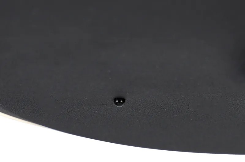 Moderná stojaca lampa čierna vrátane LED stmievateľná s čítacím ramenom - Strela