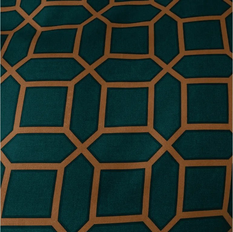 Mikroflanelové povlečení KERNAL zelené Rozmer obliečky: 70 x 80 cm | 140 x 200 cm