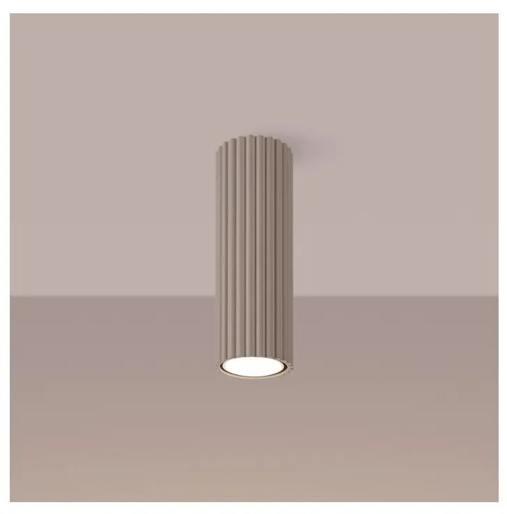 Brilagi - Bodové svietidlo CRESTO 1xGU10/10W/230V 20 cm taupe