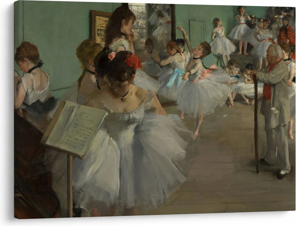 Obraz - Edgar Degas, The Dance Class, reprodukcia (70x50 cm)