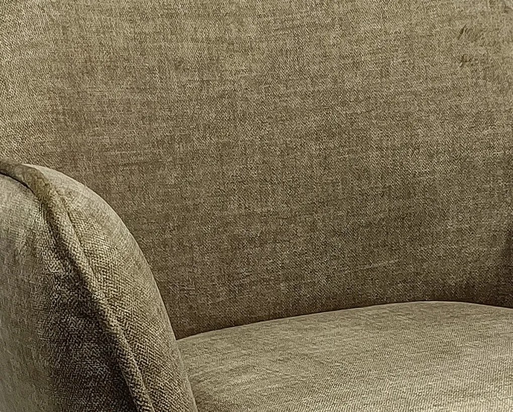 Jedálenská stolička Miracle, olivovo zelená látka